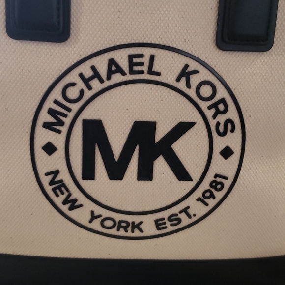 Canvas MK tote - Picture 6 of 6